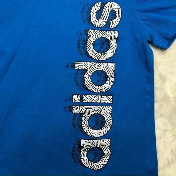 Adidas T-Shirt Blue  Size 3T - Picture 2 of 16